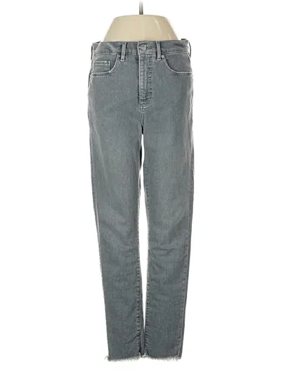 Pre-owned Ann Taylor Loft Jeans In Gray