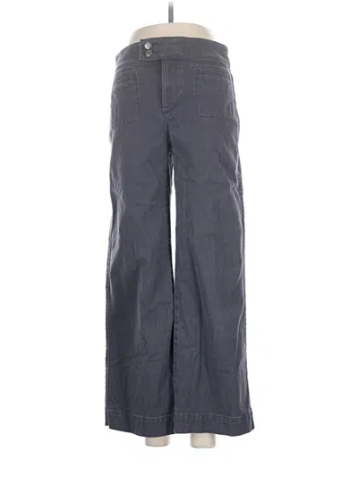 Pre-owned Ann Taylor Loft Jeans In Gray