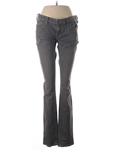Pre-owned Ann Taylor Loft Jeans In Gray
