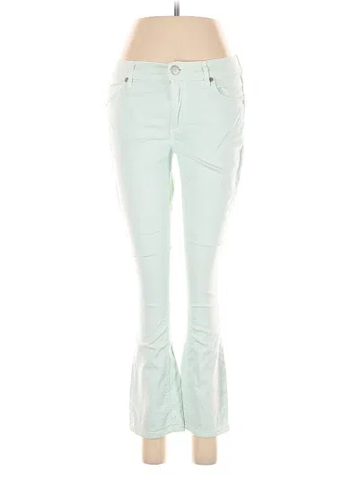 Pre-owned Ann Taylor Loft Jeans In Green