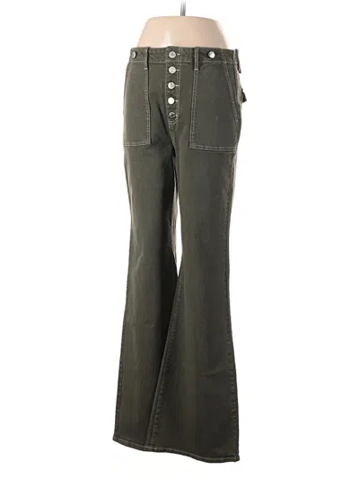 Pre-owned Ann Taylor Loft Jeans In Green