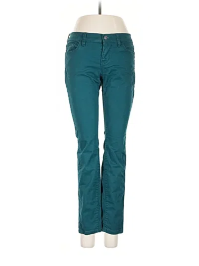 Pre-owned Ann Taylor Loft Jeans In Green