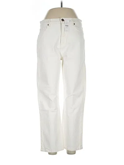 Ann Taylor Loft Jeans In Ivory