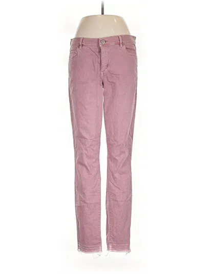 Pre-owned Ann Taylor Loft Jeans In Pink