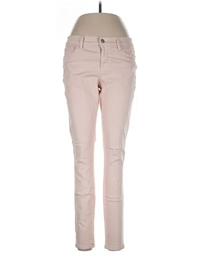 Pre-owned Ann Taylor Loft Jeans In Pink