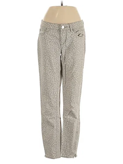 Pre-owned Ann Taylor Loft Jeans In Silver