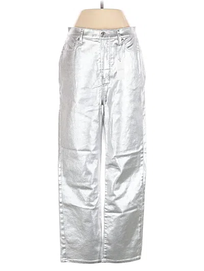Ann Taylor Loft Jeans In Silver