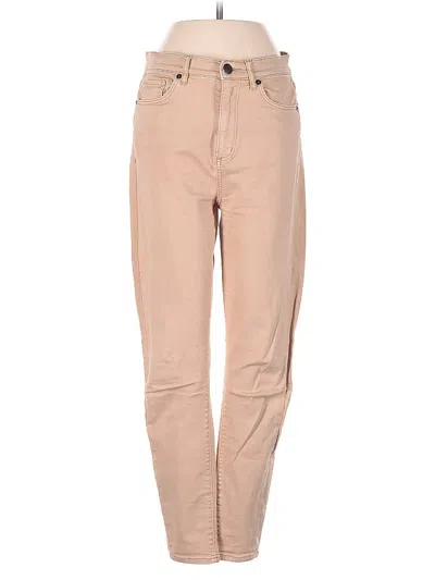 Pre-owned Ann Taylor Loft Jeans In Tan