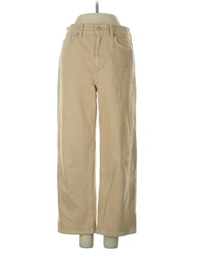 Pre-owned Ann Taylor Loft Jeans In Tan