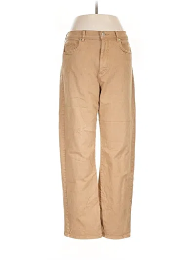 Pre-owned Ann Taylor Loft Jeans In Tan
