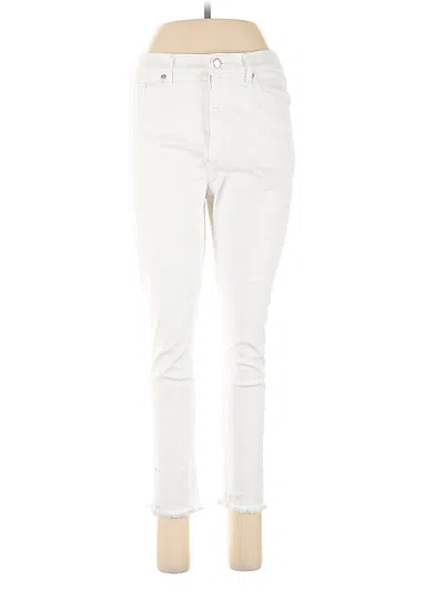 Pre-owned Ann Taylor Loft Jeans In White