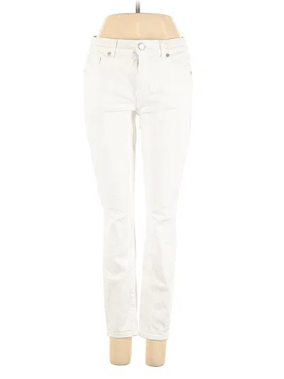 Pre-owned Ann Taylor Loft Jeans In White