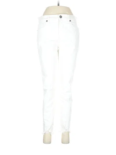 Pre-owned Ann Taylor Loft Jeans In White