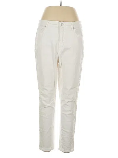 Pre-owned Ann Taylor Loft Jeans In White