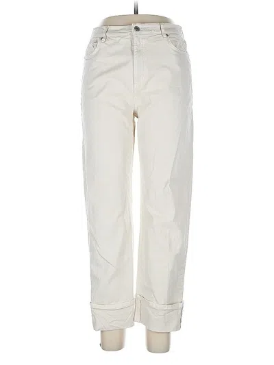Pre-owned Ann Taylor Loft Jeans In White