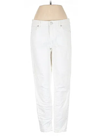 Pre-owned Ann Taylor Loft Jeans In White