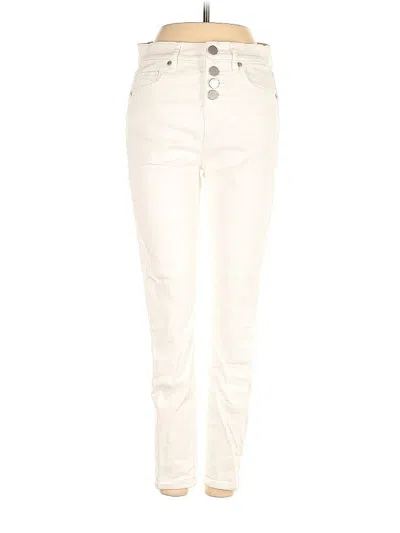 Pre-owned Ann Taylor Loft Jeans In White