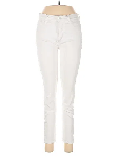 Pre-owned Ann Taylor Loft Jeans In White