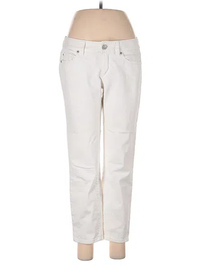 Pre-owned Ann Taylor Loft Jeans In White