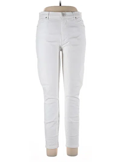 Pre-owned Ann Taylor Loft Jeans In White