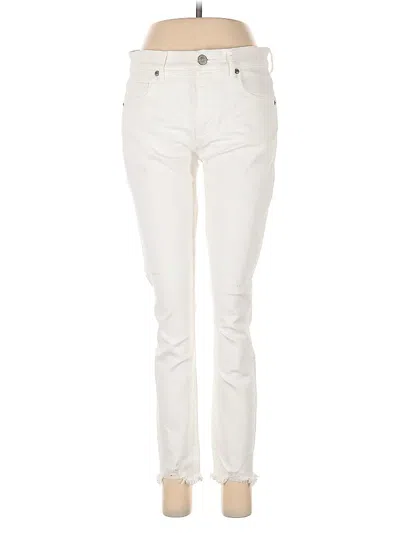 Pre-owned Ann Taylor Loft Jeans In White