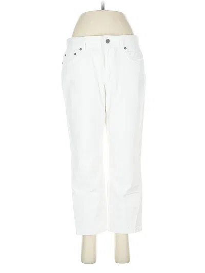 Pre-owned Ann Taylor Loft Jeans In White