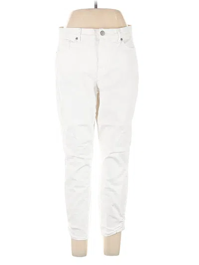 Pre-owned Ann Taylor Loft Jeans In White