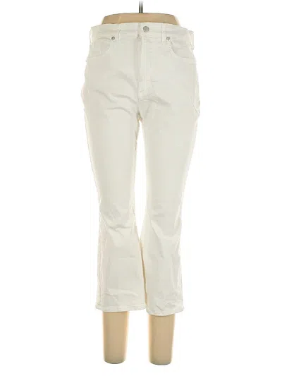 Pre-owned Ann Taylor Loft Jeans In White