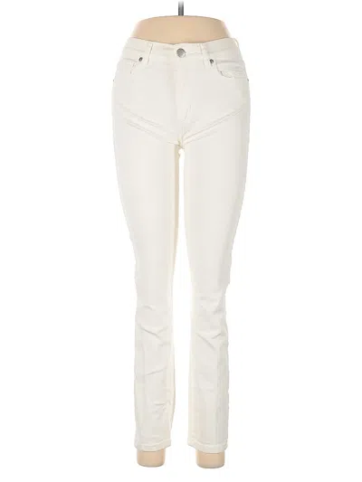 Pre-owned Ann Taylor Loft Jeans In White