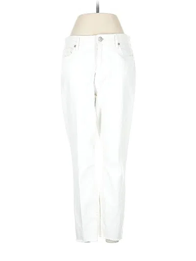 Pre-owned Ann Taylor Loft Jeans In White