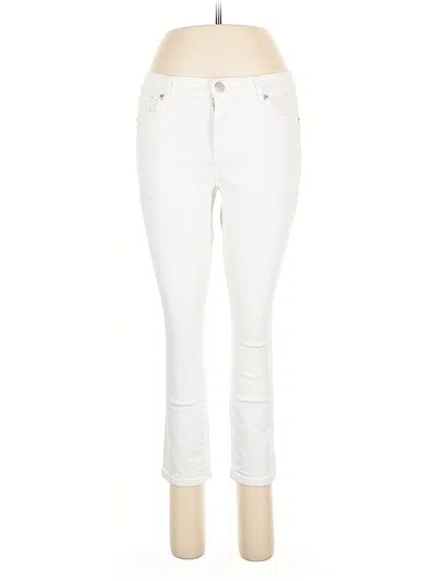 Pre-owned Ann Taylor Loft Jeans In White