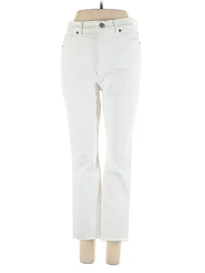 Pre-owned Ann Taylor Loft Jeans In White