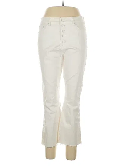 Pre-owned Ann Taylor Loft Jeans In White