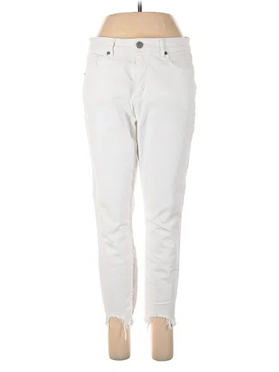 Pre-owned Ann Taylor Loft Jeans In White