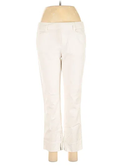 Pre-owned Ann Taylor Loft Jeans In White