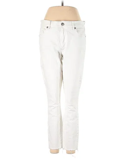 Pre-owned Ann Taylor Loft Jeans In White