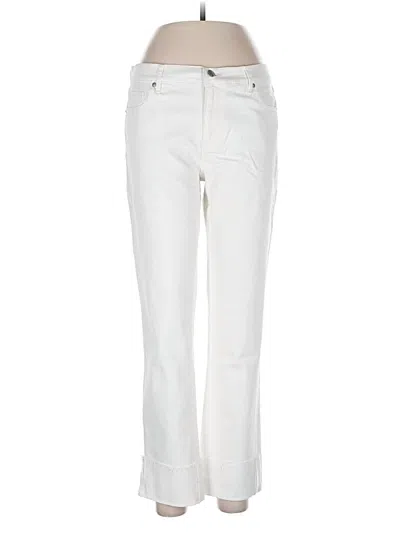 Pre-owned Ann Taylor Loft Jeans In White