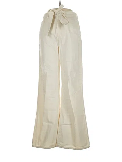 Pre-owned Ann Taylor Loft Jeans In White