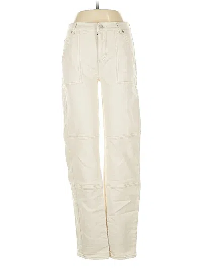 Pre-owned Ann Taylor Loft Jeans In White