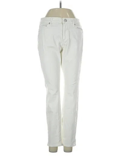 Pre-owned Ann Taylor Loft Jeans In White