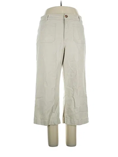 Pre-owned Ann Taylor Loft Jeans In White