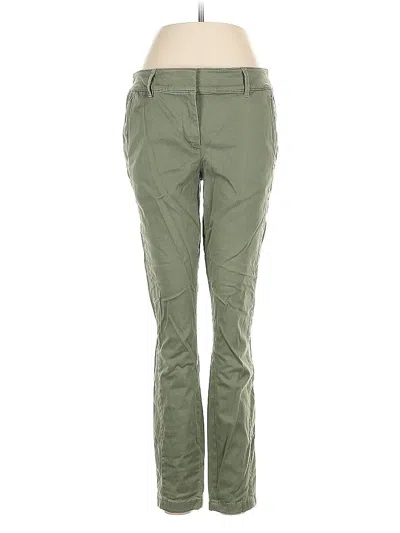 Pre-owned Ann Taylor Loft Jeggings In Green
