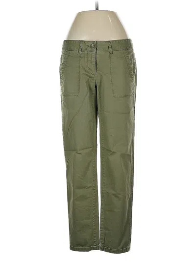 Pre-owned Ann Taylor Loft Jeggings In Green