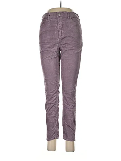 Pre-owned Ann Taylor Loft Jeggings In Purple
