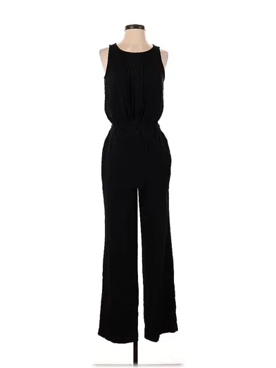 Pre-owned Ann Taylor Loft Jumpsuit In Black