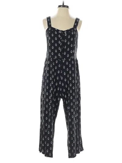 Pre-owned Ann Taylor Loft Jumpsuit In Black