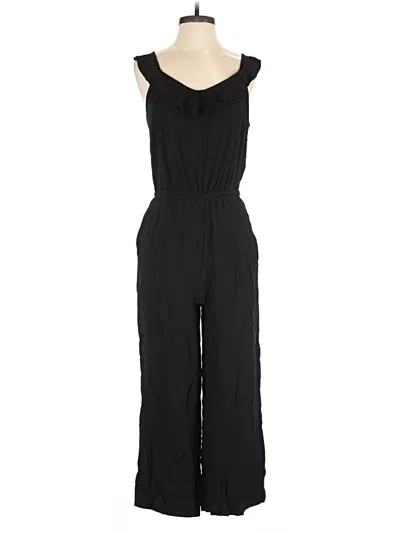 Pre-owned Ann Taylor Loft Jumpsuit In Black