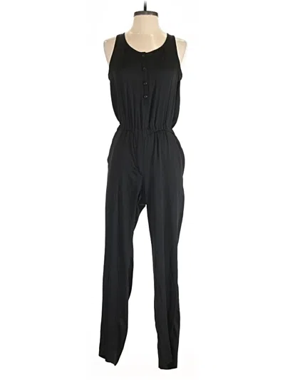 Pre-owned Ann Taylor Loft Jumpsuit In Black