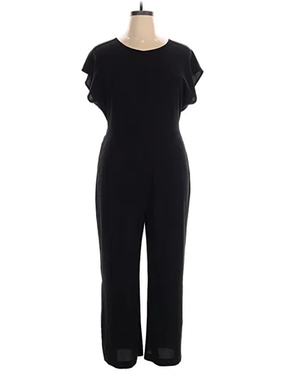 Pre-owned Ann Taylor Loft Jumpsuit In Black