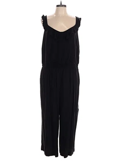 Pre-owned Ann Taylor Loft Jumpsuit In Black